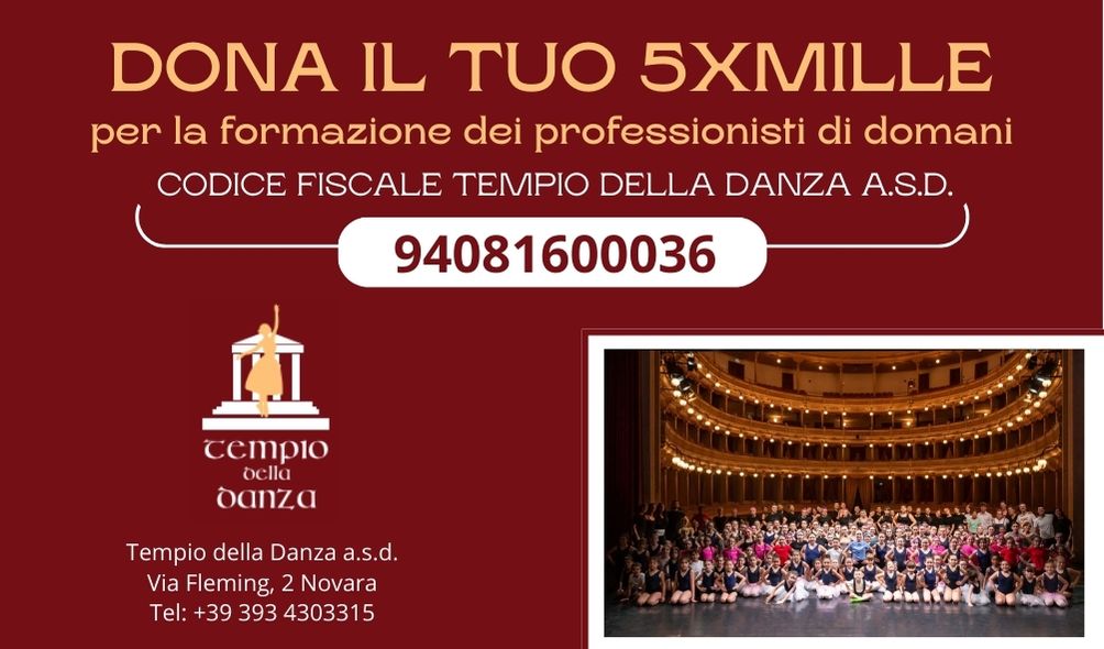 Dona il tuo 5 X MILLE!