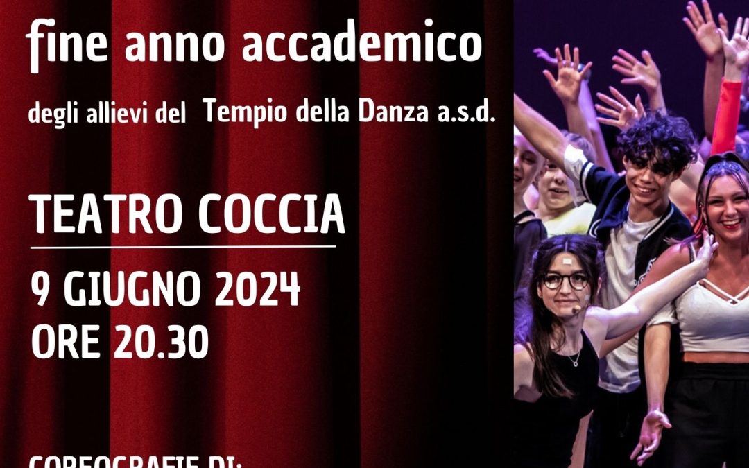 Nati per Ballare – Spettacolo di fine anno accademico degli allievi del Tempio della Danza a.s.d.